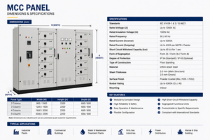 Fabricant et fournisseur de boîtes de distribution industrielles |   Panneaux intérieurs/extérieurs 415V IP55 en provenance d'Inde - Product Image 3
