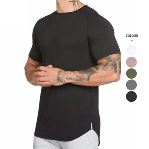 Ropa Deportiva de Gimnasio de Alta Calidad con Logotipo Personalizado, Camiseta Deportiva de Manga Corta para Hombre - Product Image 1