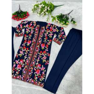 Ensemble de costume de soirée pour femmes, design de créateur, avec salwar Patiyala et dupatta UC1151 - Product Image 3