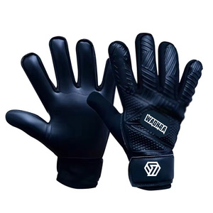 Guantes de portero para entrenamiento y partidos con palma de látex suave al tacto y soporte seguro para la muñeca. - Product Image 1