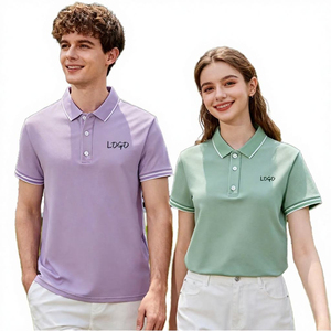 Camisa Polo Casual para Hombre, Corte Ajustado, Algodón Transpirable de Secado Rápido, Estampada, para Verano, Cuello Clásico, Manga Corta, Diseño Elegante - Product Image 5