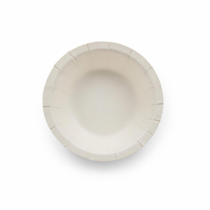Bol de service rond jetable en carton blanc écologique de 500 ml, de qualité alimentaire, pour salade, soupe, fruits, pique-nique, restauration - Product Image 2