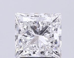 Prix d'usine, grande taille 4.00 CT, diamant de laboratoire taille princesse, couleur F, clarté VVS2, haute qualité, vente en gros, Shreeraj - Product Image 2