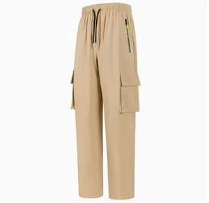 Sporty Men's Pirate Pants Cosplay Costume <b>Linen</b>/Cotton Quick Dry Plus Size - Product Image 3