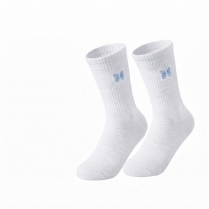 Servicio OEM, Calcetines Deportivos con Logotipo Personalizado, Fabricante de Calcetines Unisex de Algodón Blanco, Alta Calidad, Ligeros - Product Image 6