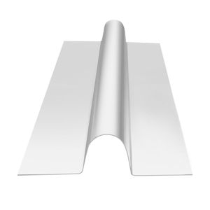 Piastre di Trasferimento Calore in Alluminio Durevole da 4 Piedi per Tubi PEX da 3/4 Pollici, Riscaldamento Radiante Facile da Tagliare e Installare, per Sistemi HVAC a Pavimento Domestici - Product Image 1