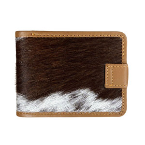 Cartera de Cuero Genuino Hecha a Mano de Diseño de Lujo para Hombre, Cartera de Cuero Genuino con Logotipo Personalizado a Precios Económicos - Product Image 1