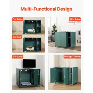 Caja de robot de autolimpieza para la mayoría de las cajas de arena para gatos inteligentes 41,3 caja de arena automática cajón divisor desmontable - Product Image 6