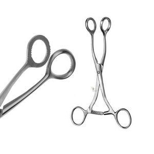 Pinzas Manuales para Esponjas COLLIN de 16 cm, Instrumento Quirúrgico de Acero Inoxidable con Certificación CE, NABSONS ENTERPRISES NE-0987 Clase I - Product Image 3