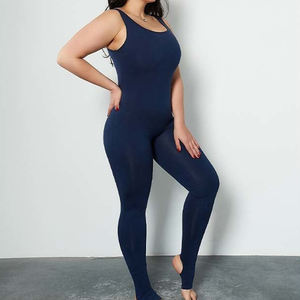 ชุดบอดี้สูทวันพีซสำหรับผู้หญิง ชุดออกกำลังกายแบบสลิมฟิต รุ่นใหม่ล่าสุด เหมาะสำหรับเล่นกีฬาและฟิตเนส - Product Image 4