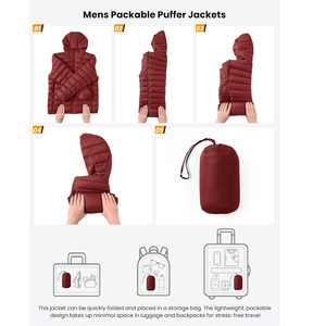 Chaqueta Acolchada Larga Personalizada para Hombre con Logotipo Frontal, Relleno Ligero y Suministro Directo de Fábrica con Etiqueta Privada - Product Image 5