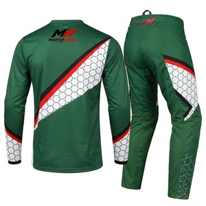 Nouvelle collection 2026 : Ensemble de motocross pour adulte grande taille, 100% polyester, fabriqué au Pakistan, pour la course et le dirt bike, en vente - Product Image 5