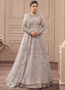 Robes de soirée pakistanaises élégantes brodées, ensemble 3 pièces, tailles et couleurs personnalisées, mode traditionnelle - Product Image 5