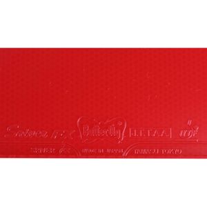 PROMO pour le caoutchouc de tennis de table Sriver FX 05060, éponge souple, contrôle et rotation, fabriqué au Japon, rouge et noir - Product Image 4