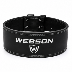 Ceinture de musculation réglable la plus vendue, confortable, en cuir durable avec boucle en acier, logo personnalisable, prix abordable - Product Image 4