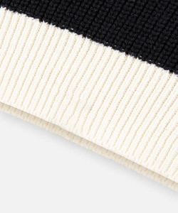 AL SWANS INTERNATIONAL Pull à col rond pour homme en polyester/coton rayé, tricoté, séchage rapide, anti-plis, personnalisable, manches longues - Product Image 5
