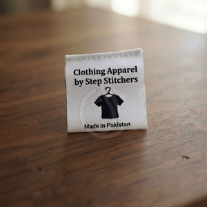 Étiquettes tissées pour vêtements, sweats à capuche, chemises, vestes, sacs, uniformes, étiquettes de couture personnalisées pour vêtements et articles de mode - Product Image 4