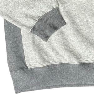 Sweat à capuche thermique de style universitaire de haute qualité 100% coton Polyester polaire tissu broderie pull d'hiver - Product Image 5