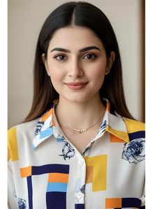 เสื้อพิมพ์ลายสำหรับผู้หญิงเสื้อเชิ้ตแฟชั่นอินเทรนด์ผ้านุ่มติดกระดุมแขนยาวลำลองมีสไตล์ - Product Image 4