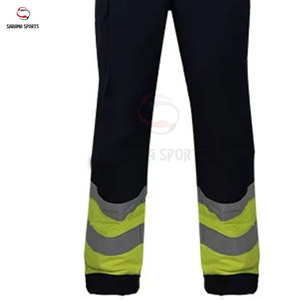 Vêtements de travail de sécurité jaunes personnalisés pour hommes, durables, respirants, avec logo protecteur, antistatiques et anti-coupures - Product Image 6