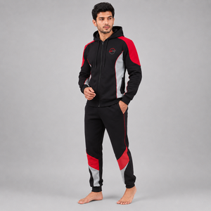 Conjunto Deportivo de Felpa para Hombre de la Mejor Calidad, Sudadera con Capucha y Pantalones de Tela Suave y Cálida, Ajuste Cómodo, Ropa Casual - Product Image 3
