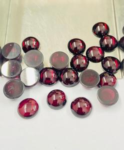 Vente en gros directe d'usine : Pierre précieuse grenat naturel, taille ronde, pour la fabrication de bijoux - Product Image 3
