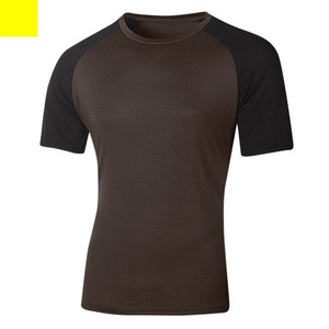 เสื้อเชิ้ตแขนสั้นคอวีสีดำเขียวมะกอกสำหรับผู้ชาย ผ้าถักระบายอากาศได้ดี ผลิตจากผ้าฝ้าย 100% เป็นมิตรกับสิ่งแวดล้อม น้ำหนัก 240 กรัม เหมาะสำหรับฤดูร้อน - Product Image 2