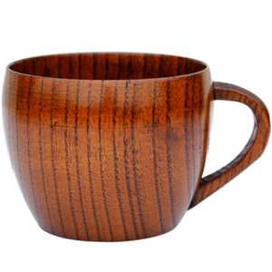 Taza de madera de calidad superior 100% para cerveza, agua, leche, para uso doméstico y en restaurantes, taza de madera para café y té, precio al por mayor. - Product Image 6