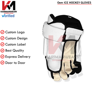 Guantes de Hockey sobre Hielo de Alta Calidad, Guantes de Hockey de Dedo Completo para Entrenamiento y Partido, Proveedor de Equipamiento - Product Image 3