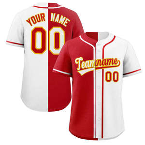 Maillot de baseball OEM 2026 personnalisé, couleur unie, broderie, vente en gros, conception gratuite, maillot de baseball sur mesure - Product Image 6
