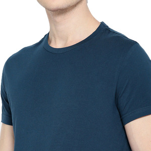 T-shirts bleus à col rond pour hommes, best-sellers, 100% coton, séchage rapide, respirants, décontractés, au meilleur prix chez Stonefield Manufacturing - Product Image 2