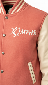 Chaqueta de Invierno Estilo Americano Sostenible con Forro Acolchado y Mangas en Contraste, Estilo Americano Oversize - Product Image 5