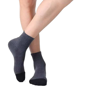 Chaussettes basses pour hommes 100% coton respirant, durables, douces, chaussettes basses en coton pour hommes et femmes, chaussettes élastiques - Product Image 1