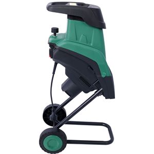 15Amp trituratore elettrico da giardino portatile cippatrice/trituratore a doppia faccia con sistema a lama chiusa automatica cippatrice/trituratore verde - Product Image 4