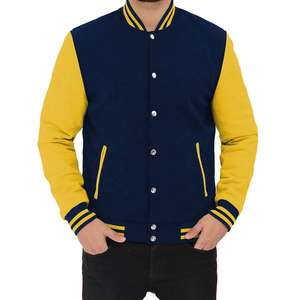 Chaqueta Retro Personalizada de Fabricante OEM, Chaqueta Cortavientos Americana para Hombre, Manga Larga, Bordada con Letras - Product Image 3