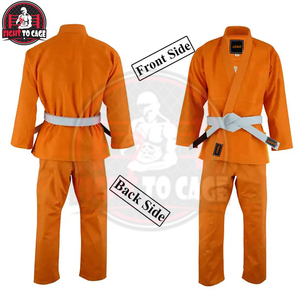 Uniforme de BJJ de Calidad al Por Mayor, Personalizado con Impresión, Elástico, Transpirable, Ligero, de Poliéster y Algodón, Ropa de Artes Marciales - Product Image 4