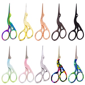 RMI 2025 Stainless Steel Professional Manicure <b>Scissor</b> Curved Blade And Straight Blade 4 Different Style <b>Cuticle</b> <b>Scissors</b> Purple - Product Image 2