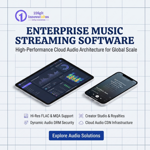 Développement d'applications de streaming musical, plateforme de bibliothèque audio et de liste de lecture - Product Image 1