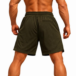 Pantalones Cortos Deportivos de Malla para Hombre, con Gráfico de Calavera Personalizado, Cordón Elástico, para Gimnasio y Entrenamiento, Producción de Marca Privada - Product Image 2