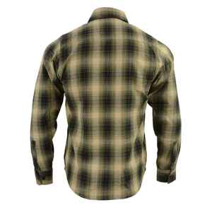 เสื้อเชิ้ตผ้าแฟลนเนลลายสก็อตแขนยาวสไตล์อเมริกันเรโทรสำหรับผู้ชาย  คอปก  กระดุมเขาสัตว์  ผ้าฝ้าย 100%  ODM  เสื้อเชิ้ตแฟลนเนลลำลองสำหรับฤดูใบไม้ร่วง - Product Image 2