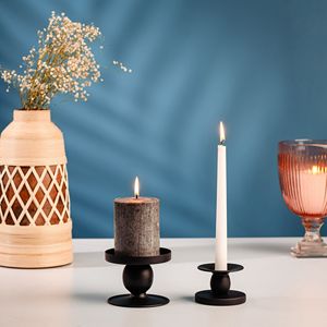 Portavelas Negro Reversible, Otros Tipos de Portavelas, Faroles, Frascos para Velas - Product Image 2