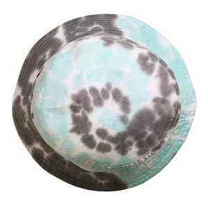 Sombrero de Pescador Unisex Tie Dye, de Poliéster y Lona, con Ala Ancha, Estilo Casual para Playa, Primavera y Verano, para Adultos - Product Image 6