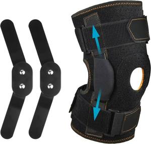 Soporte de Rodilla Abierta de la Mejor Calidad con Compresión, Transpirable, Antideslizante y Cierre de Tirón para Deportes y Correr Profesional - Product Image 5