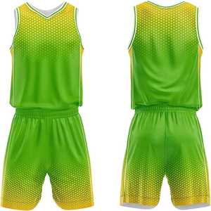 Uniforme de Baloncesto Personalizado con Impresión Digital, Transpirable, Tallas Grandes, Venta al Por Mayor para Equipos, Uniforme Profesional de Baloncesto - Product Image 2