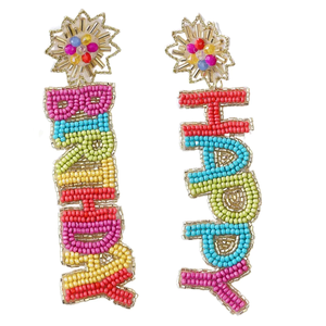 Pendientes de Cuentas Elegantes y Personalizados para Mujeres y Niñas, Hermosas Joyas de Moda, Producto en Venta - Product Image 4