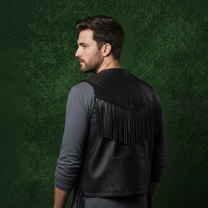 Nouveau gilet en toile à carreaux pour homme, style motard décontracté, hiver, grande taille, coupe-vent, imperméable, respirant, design personnalisé, style cowboy - Product Image 2