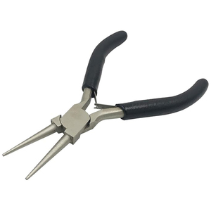 Wholesale Round Nose Jewelry Pliers High Carbon Steel <b>Wire</b> Looping Bending Tool Ergonomic Rubber Handle for Beading <b>Crafting</b> - Product Image 1