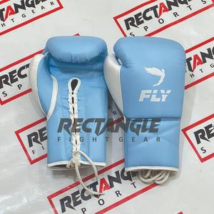 Guantes de Boxeo de Primera Calidad, de Moda, de Piel de Vacuno, con Cordones, Personalizados, Duraderos y Súper Cómodos - Product Image 1