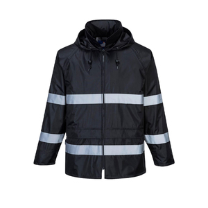 <b>Mens</b> <b>Reflective</b> Waterproof Safety <b>Jacket</b> High Visibility Workwear for Construction Outdoor Labor Tasks - Product Image 5