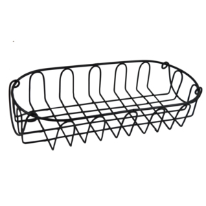 Elegant Designer Black Finishing Design Caddy Completely Kitchenware Utensil Holder Metal Farmhouse Design <b>Cabinet</b>, Spice Rack - Product Image 3